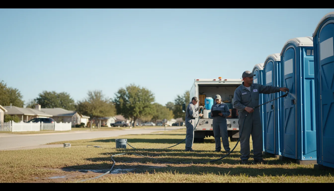 Long-Term Portable Toilet Rental in Tower City, ND near me